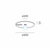 Wever & Ducré Mirro Soft 2.0 Ceiling lamp / Wall lamp