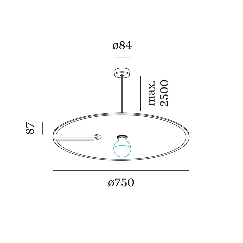 Wever & Ducré Mirro Soft Suspended 3.0 Suspension lamp