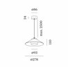 Wever & Ducré TRADORA SUSPENDED IP65 1.0 Suspension lamp