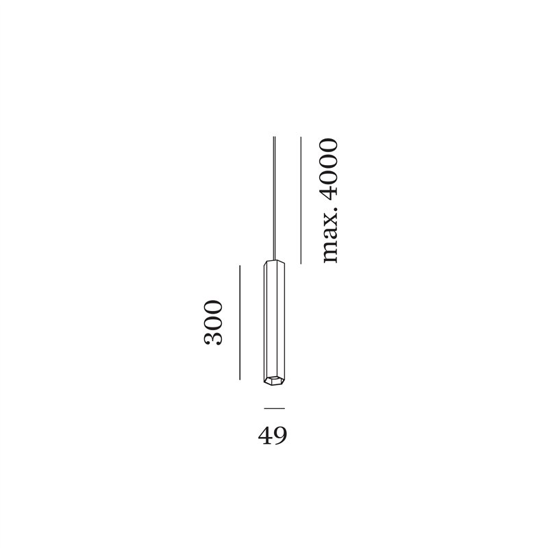 Wever & Ducré HEXO SUSPENDED mini 3.0 PAR11 Suspension lamp