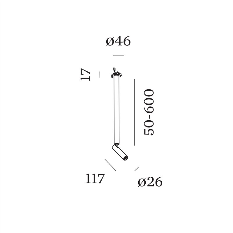 Wever & Ducré MATCH stick 1.0 Recessed spot