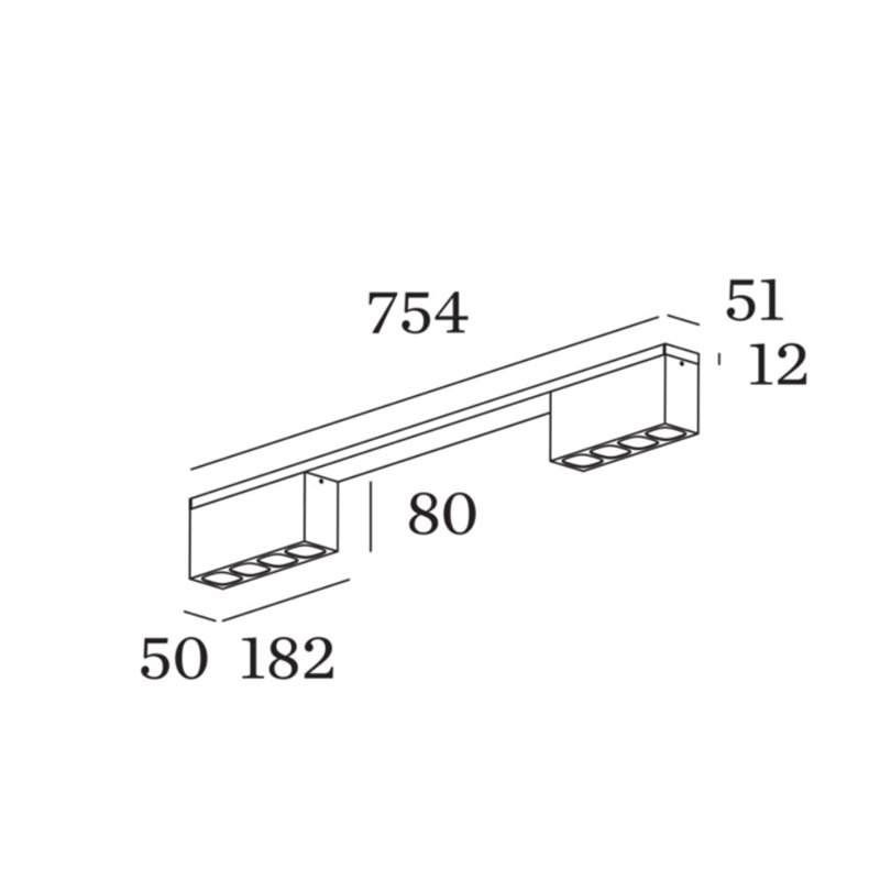 Wever & Ducré PIRRO on base 4.4 Ceiling lamp