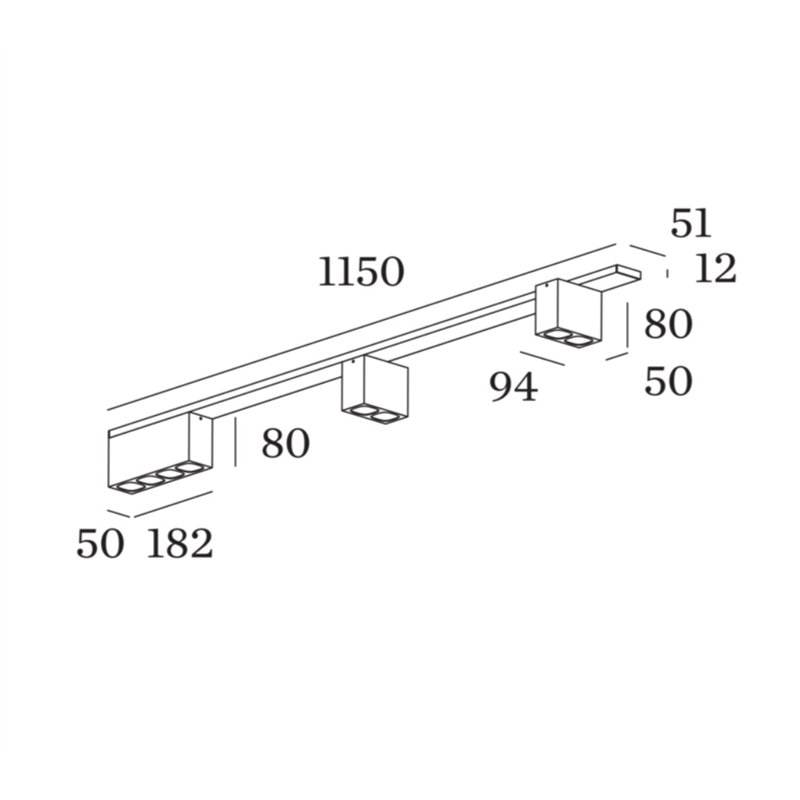 Wever & Ducré PIRRO on base 4.2.2 Ceiling lamp