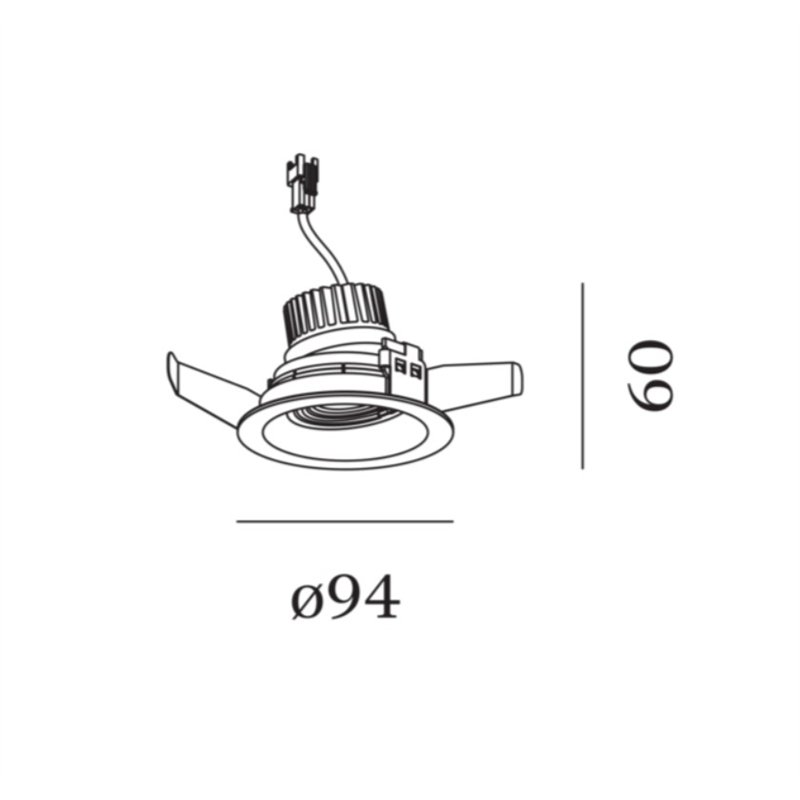 Wever & Ducré DEEP ADJUST IQ 1.0 Recessed spot