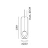 Wever & Ducré SOLLI COCOON 1.0 Hängelampe
