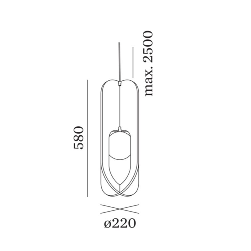 Wever & Ducré SOLLI COCOON 2.0 Suspension lamp