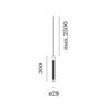 Wever & Ducré TRACE suspended 3.0 LED Hängelampe