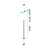 Wever & Ducré HEXO mini on track 3-phase 5.0 PAR11 Track lighting fixture