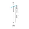 Wever & Ducré mini on track 1-phase 5.0 PAR11 Track lighting fixture