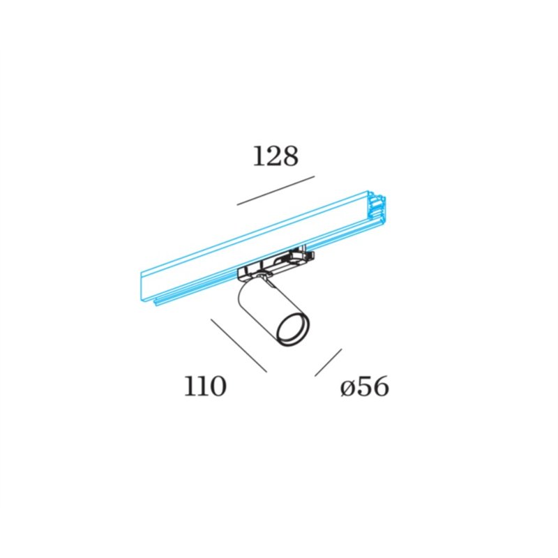 Wever & Ducré LIKO on track 3.0 Track lighting fixture