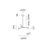 Wever & Ducré MATCH LUSTA 1.0 Suspension lamp
