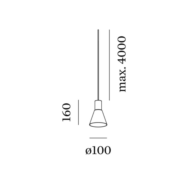 Wever & Ducré ODREY 1.3 LED Suspension lamp