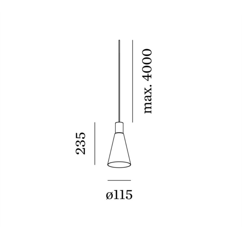 Wever & Ducré ODREY 1.5 LED Suspension lamp