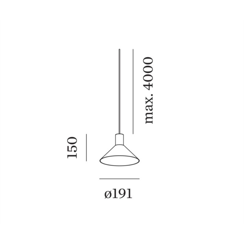 Wever & Ducré ODREY 1.6 LED Hängelampe
