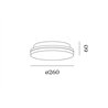 Wever & Ducré ROSS 1.0 Ceiling lamp