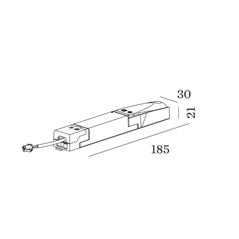 Wever & Durcé DRIVER 350mA 14W 10-40V DALI-2 / PUSH DIM WT