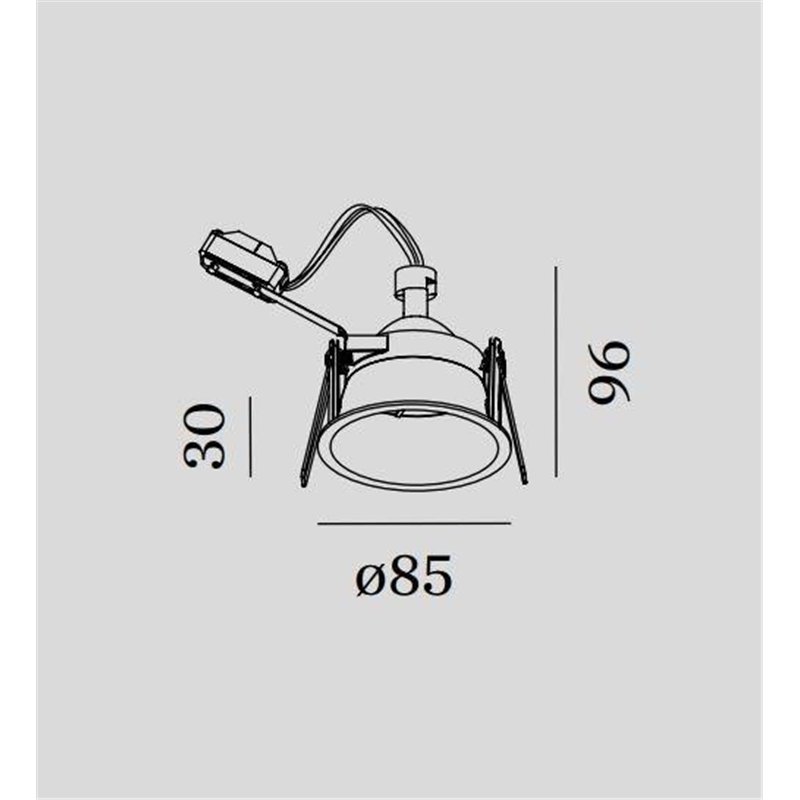 Wever & Ducré Deeper IP44 1.0 PAR16 Recessed spot