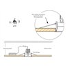 Wever & Ducré Deep Adjust Petit 1.0 LED Drahtfedern Einbaustrahler