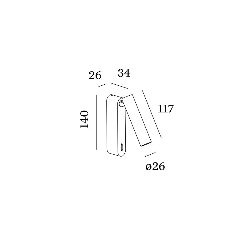 Wever & Ducré Match Snooze 1.0 Wall lamp