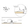 Wever & Ducré Deep 1.0 LED wire springs Recessed spot