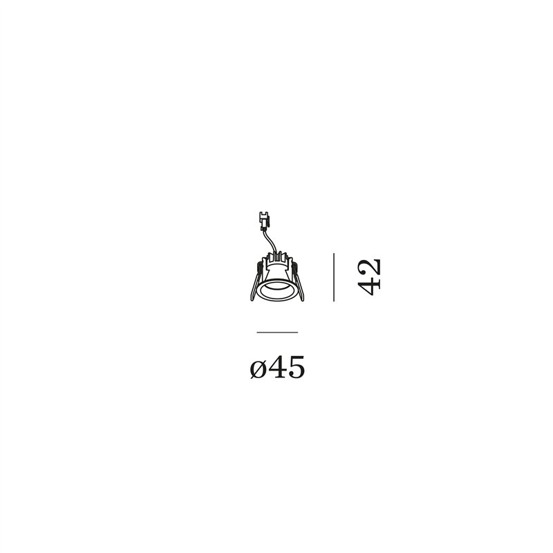 Wever & Ducré Deep Point IP44 1.0 LED Recessed spot