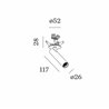 Wever & Ducré Match 1.0 blade springs Recessed spot