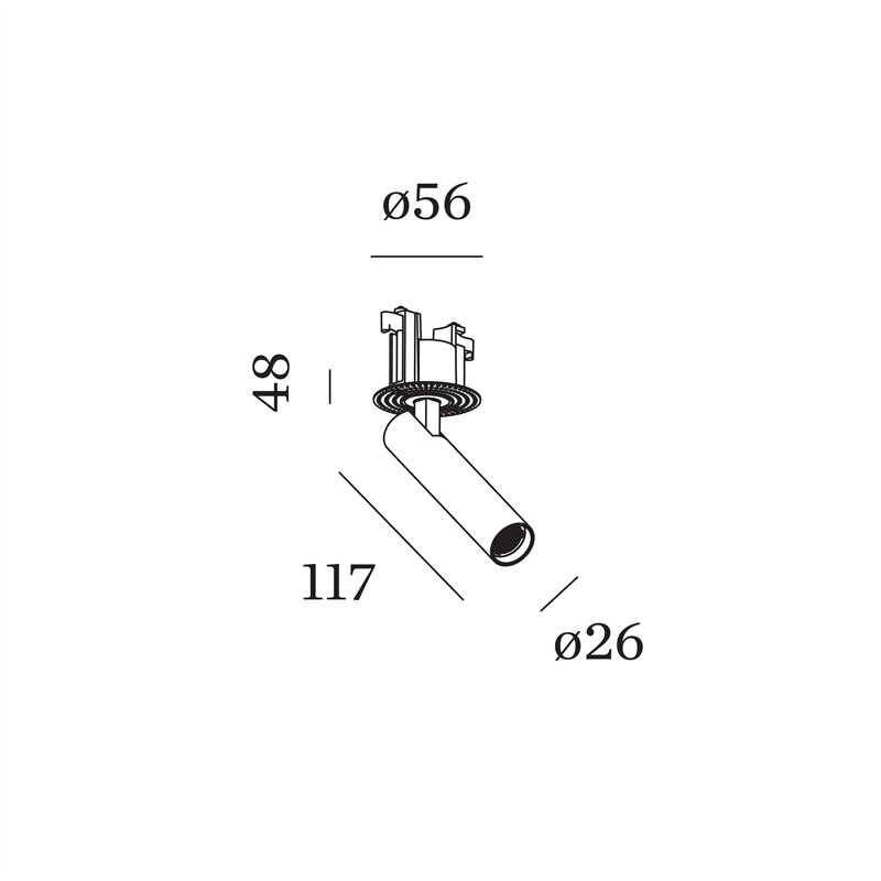 Wever & Ducré Match Trimless 1.0 Recessed spot