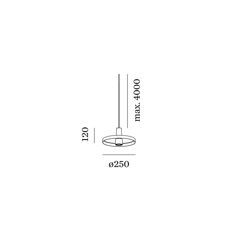 Wever & Ducré Odrey 1.2 Suspension lamp