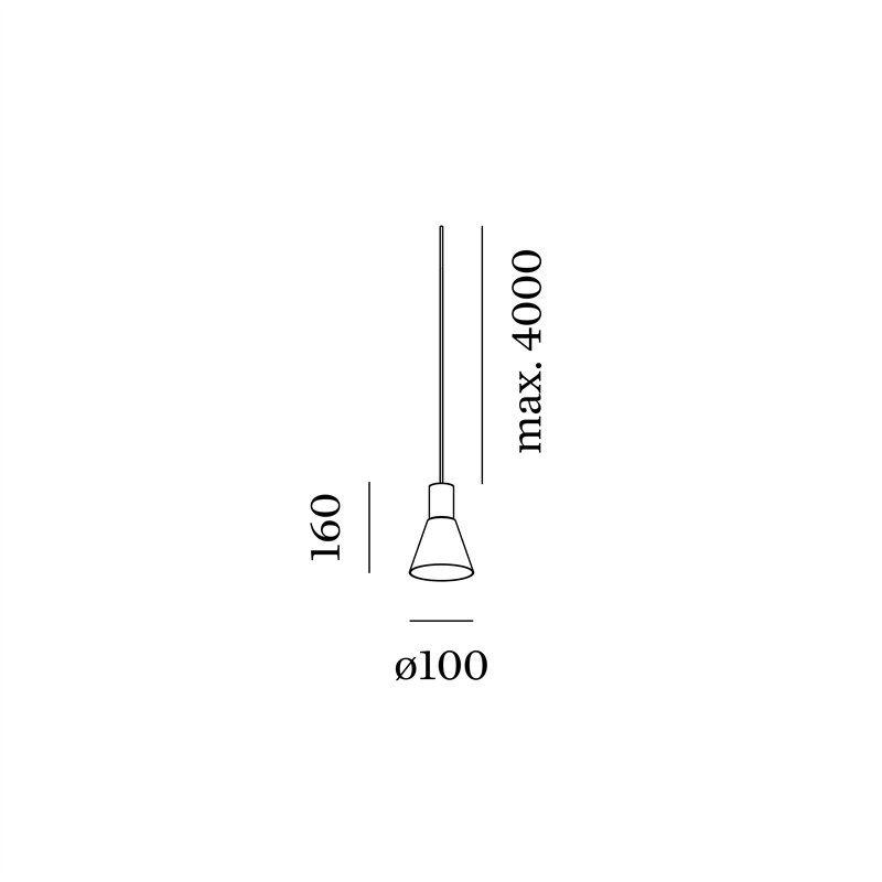 Wever & Ducré Odrey 1.3 Suspension lamp