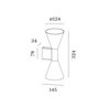 Wever & Ducré Odrey Wall 2.3 Wall lamp