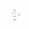 Wever & Ducré CLASCO 1.0 Wandlampe
