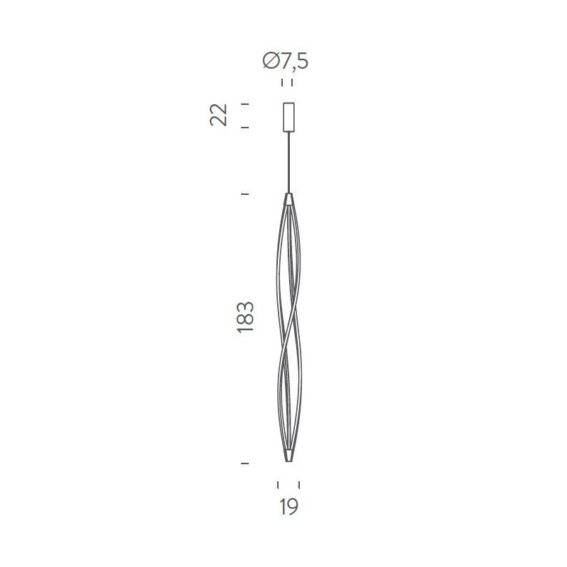 Nemo In the wind vertical Hanglamp