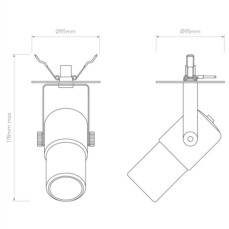 Astro Stage Recessed | Recessed spot