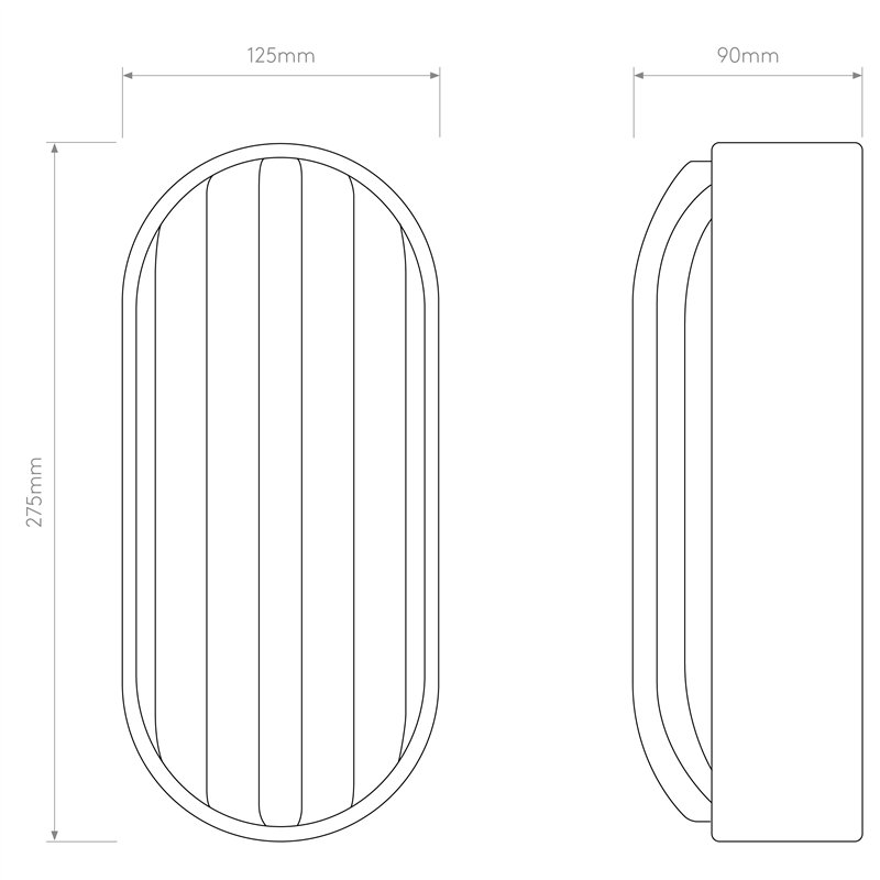Astro Montreal Oval | Wall lamp
