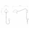 Astro Serge Plug-In | Wandlampe