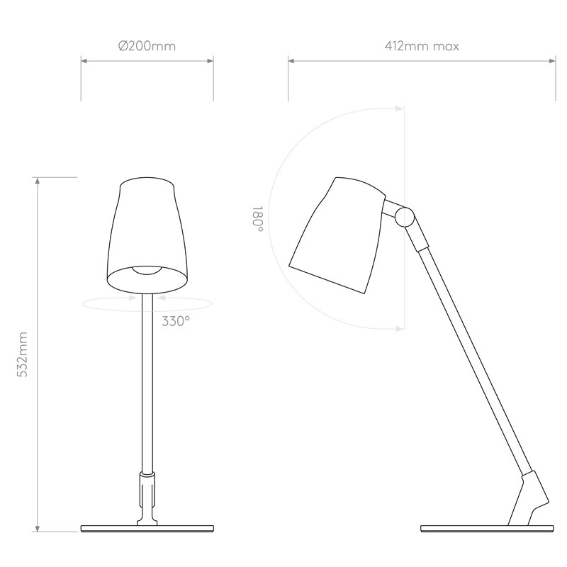 Astro Atelier Desk | Table lamp