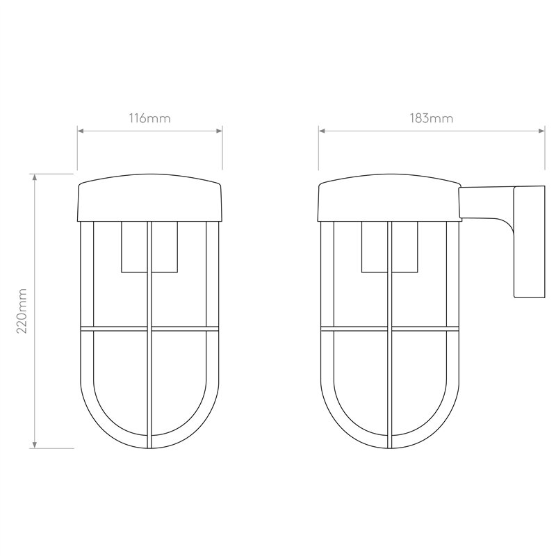 Astro Cabin Wall | Wandlampe