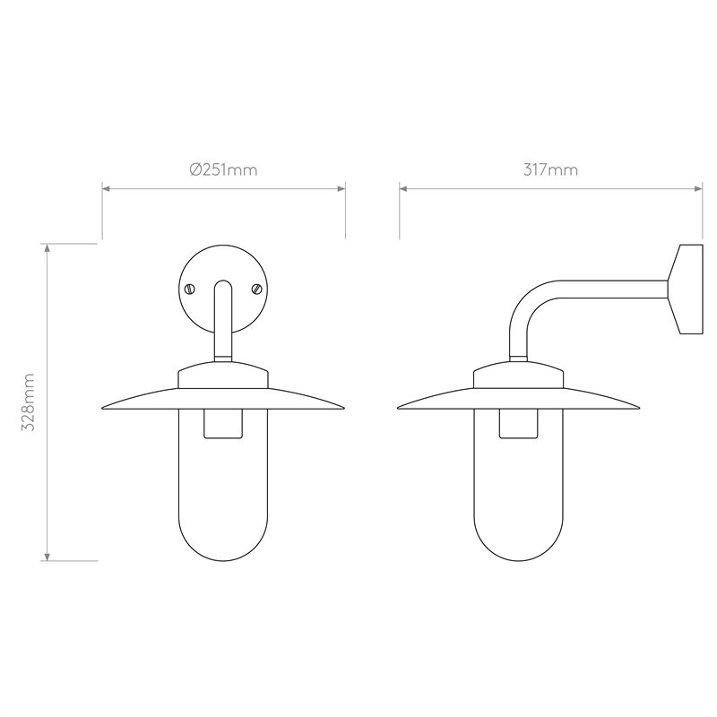 Astro Portree Wall | Wall lamp