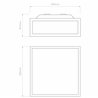 Astro Mashiko 200 Square | Deckenlampe