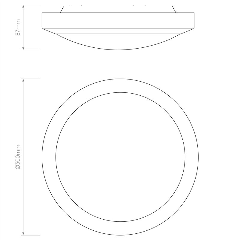 Astro Dakota 300 | Ceiling lamp