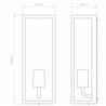Astro Messina 130 | Wandlampe