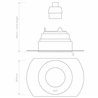Astro Trimless Slimline Round Adjustable Fire-Rated | Einbauspot