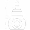 Astro Trimless Round Adjustable | Einbauspot