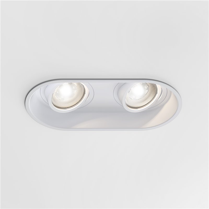 Astro Minima Round Twin Adjustable | Recessed spot