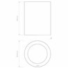 Astro Osca Round 140 Adjustable | Deckenlampe