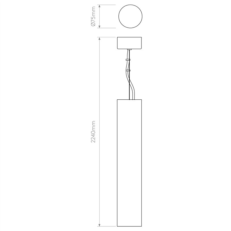 Astro Osca 400 Round | Hängelampe