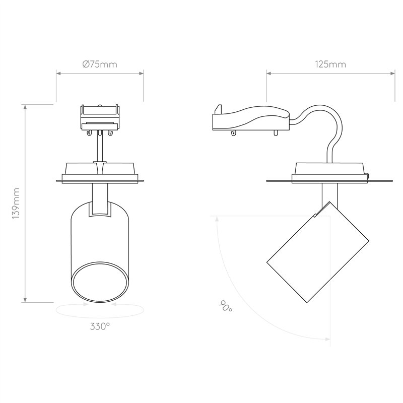 Astro Ascoli Flush Fire-Rated | Recessed spot