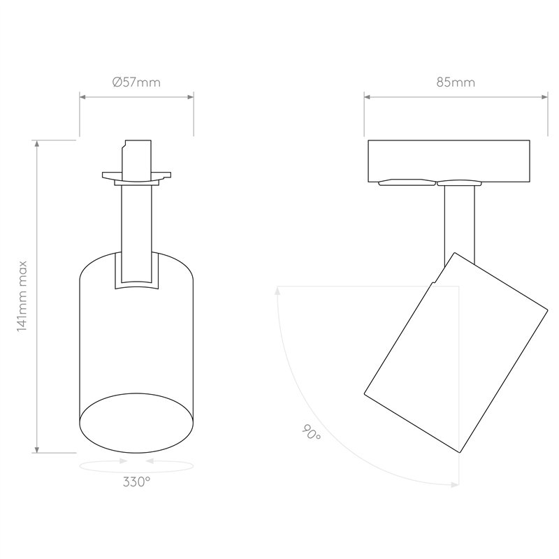 Astro Ascoli Track | Track lighting fixture