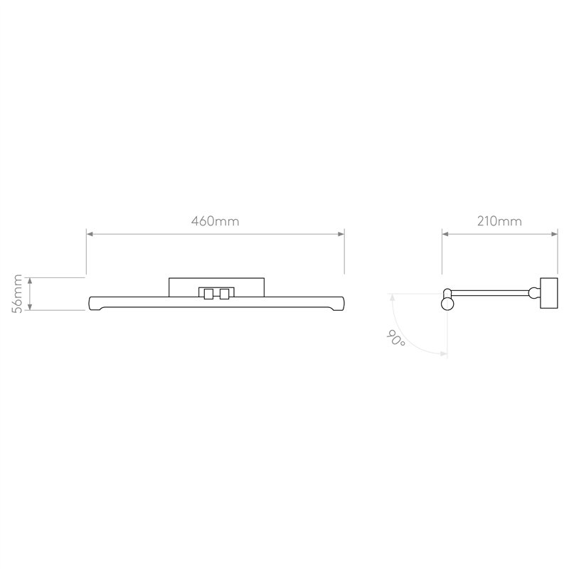Astro Goya 460 LED | Wandlampe