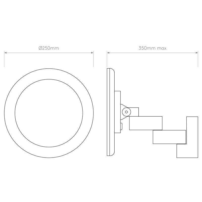 Astro Niimi Round LED | Wandlampe